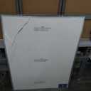 V VAB-PRO 36x48 inch Non-Magnetic Dry Erase White Board with Pen Tray, Wall Mount...
