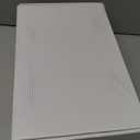 Acrylic Monitor & Laptop Stand Riser - Clear Computer & Laptop Stand for Desk - Compatible with iMac, MacBook & All Notebooks - White Aesthetic Decoration for Office & Home