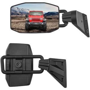 JOYTUTUS Wrangler Mirrors Doors Off Compatible with Wrangler JK TJ 1997-2018, Easy-Install Quick Release No Vibrate & Wobble Wrangler Doorless Side Mirrors for Safe Doors Off Driving (Not Fit JL) 1 Pc is Damaged JOYTUTUS Wrangler Mirrors Doors Off Compatible with Wrangler JK TJ 1997-2018, Easy-Install Quick Release No Vibrate & Wobble Wrangler Doorless Side Mirrors for Safe Doors Off Driving (Not Fit JL) 1 Pc is Damaged