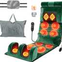 Full Body Massage Mat with Heating Pad Electric Vibration Massage Cushion