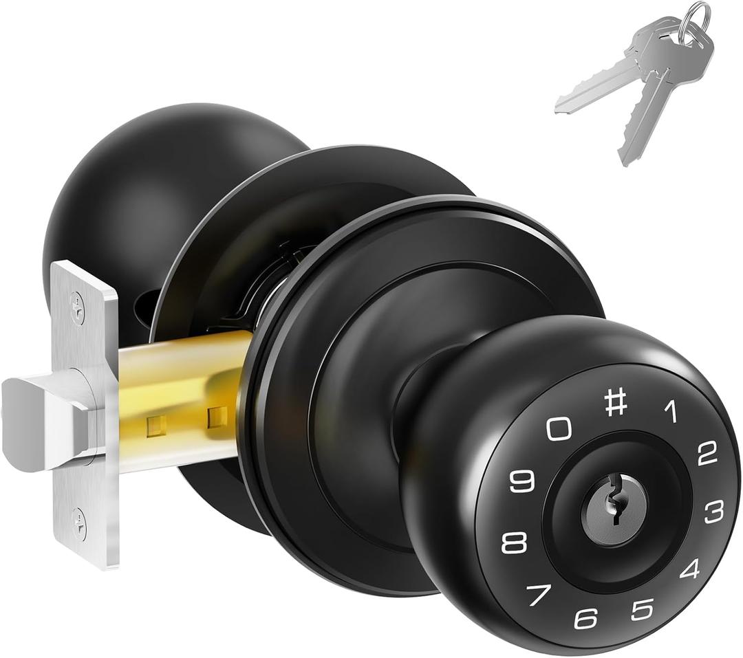 Arpha D160 Keyless Entry Door Lock with App Control, One-Time Code, Anti-Peeping Password