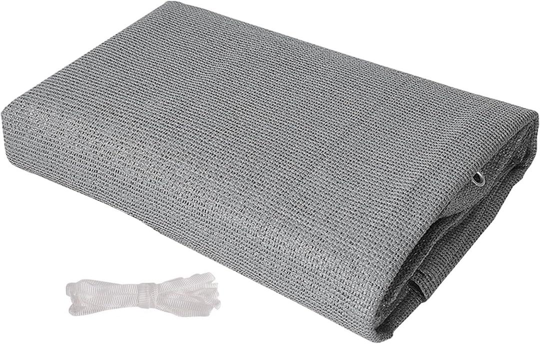 Shade Cloth - Patio Sun Shades,Super Durable,Ventilation/Permeable,Permeable Canopy,for Balconies, Gardens, Children's Playgrounds,Custom Made Size,Sun Shade Sail Canopy (2x4M(6.6x13FT))