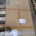 Need Computer Desk, 47 inch Home Office Desk, Modern Simple Style Home Office Gaming Desk, Basic Writing Table for Study Student, Black Metal Frame, Black