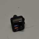 Nulaxy 54W Bluetooth 5.3 Car Adapter Charger 4-Port Fast Charging [PD36W & QC3.0 18W], Wireless Radio FM Transmitter with Deep Bass Player, 5 Colors LED Backlit, Hands-Free Calling, Support USB Drive