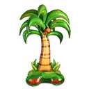 VYNYJOAN 1PC Big Coconut Tree Balloon Giant Inflatable Palm Tree Hawaii Party Decoration for Birthday Wedding Baby Shower Valentine Tropical Beach Party Supplies