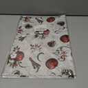 2 x Vnaaem White Christmas Wrapping Paper Red Stripe Snowy Scene House Holiday Style Gift Wrap Paper Bulk for Winter Xmas Birthday Party - 20 X 28 Inches 8 Folded Sheets