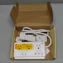 220V to 110V Voltage Converter, TESSAN Universal Travel Adapter with 4 USB Charger (1 USB C), 3 AC Sockets and EU/UK/AU/IT Plug Power Adaptor, Step Down Transformer Outlet Converters for International