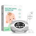 GROWNSY Electric Nose Suction for Baby, Hospital-Grade Nasal Aspirator with Night Light,Soothing Lullabies, Baby Nose Sucker with 9 Adjustable Suction Levels