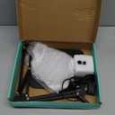 NZQXJXZ 10X 30X Large Magnifying Glass with Light and Stand, 5-inch LED Lighted Magnifier, 3 Color Modes Stepless Dimmable, Hands-Free Magnifying Glass Desk Lamp for Reading Craft Hobby Close Work