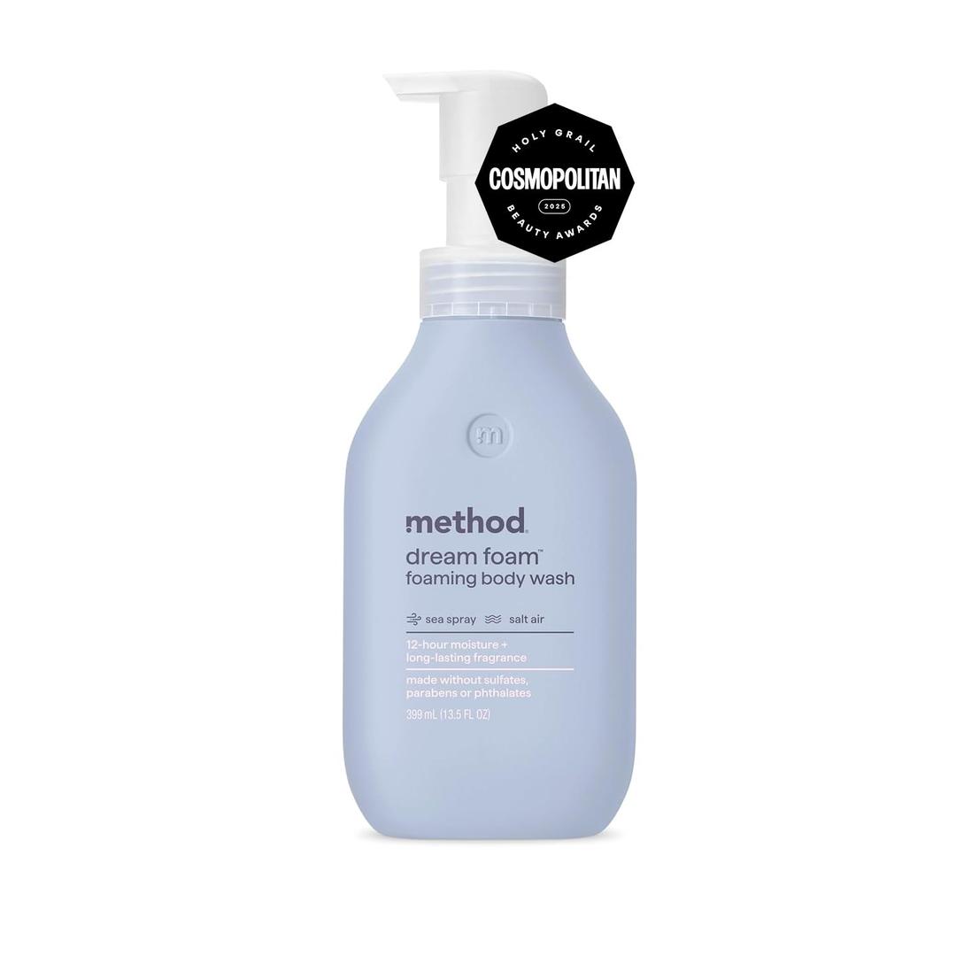 Method Dream Foam, Foaming Body Wash, Sea Spray + Salt Air, 13.5 oz