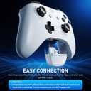 Wireless Gaming Headset with Noise-Canceling Mic for Xbox Series X/S, Xbox One, PS4, PS5, PC, Mac, 2.4GHz Wireless & Bluetooth 5.4 Gaming Headphones, 100-Hour Battery, 50mm Drivers