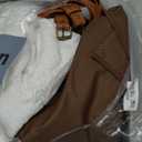 Tiny Land Picnic Blankets, 2 in1 Double Layer Waterproof Mat + Blanket, Foldable Beach Mat,Outdoor Blanket, Portable Camping Blanket, Extra Large Beach Mat, for Camping Park Beach Grass (White)