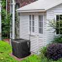 TRELC Outdoor Air Conditioner Covers, Mesh Air Conditioner Cover for Outside Units, All Seasons AC Unit Cover Protect from Clogging - Cottonwood, Leaves, Weeds (35.4" x 35.4" x 39.4")