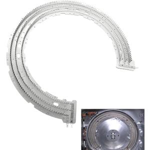 WE11M10001 Dryer Heating Element Replacement OEM Parts Compatible with Most GE Dryer Laundry MICA Heater Replace GTD42EASJ2WW WE11M10001 WE11M32,240V 5130W