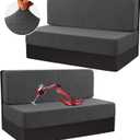 H.VERSAILTEX 100% Waterproof RV Dinette Cushion Covers Elastic Camper Cushion Covers Replacement Loveseat Covers for Travel Trailer Washable Crizzle Pattern (2 Backrest Cover & 2 Bench Cover, Grey) Expandex