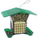 Belle Fleur Hopper Feeder W/Suets