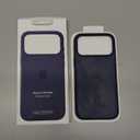 Apple iPhone 17 Pro Max Silicone Case with MagSafe and Camera Control: Lightweight Phone Case, Wireless Charging Compatible, Smooth Matte Finish; Midnight