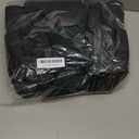 NOL Natural Organic Lifestyle Insulated Lunch Bags for Women Cooler Bag Lightweight Nylon Waterproof Lunch Box For Work (Black, Large) (Large (12 Liters))