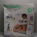 Dearlomum Baby Play Mat Gym, Funny Play Piano Tummy Time Activity Mat with 5 Infant Sensory Toys, Music and Lights, Boy & Girl Gifts for Newborns 0 to 3 6 9 12 MonthsNew Blue