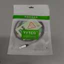 YYTCG Audiophile HiFi USBC to 3.5mm Aux Cable 1.96ft/0.6m  4N OFC Core, 24K GoldPlated Plug, Nylon Braided, Compatible with Headphones/Amplifiers for Car/Home