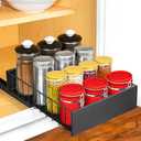 LYNK PROFESSIONAL® Pull Out Cabinet Organizer, 10" x 14" Single Tier Slide Out Drawers for Kitchen Cabinets - Sliding Pull-Out Pantry Shelves – Home Shelf Organizers 