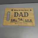 Grill Grilling Gifts for Dad, BBQ Cutting Board, King Of The Grill, Father's Day Gifts For Dad, Best Dad Ever Gift For Father