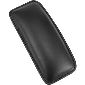 1pc Comfortable Knee Pad Cushion for Car Door Removable Washable Leg Support Pad Pu Leather All-Purpose Leg Brace for Driver Passenger Black (18*8*2.8CM)