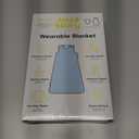 0.5 TOG Rayon from Bamboo Sleep Sack, 2-Way Zipper Dual Layers Baby Wearable Blanket for Infant/Toddler, Shower Gift (Pastel Blue)