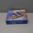 Ontel Smart Drawer Organizer, Multi-Level Jewelry and Cosmetics Storage, Black, 2.65 in