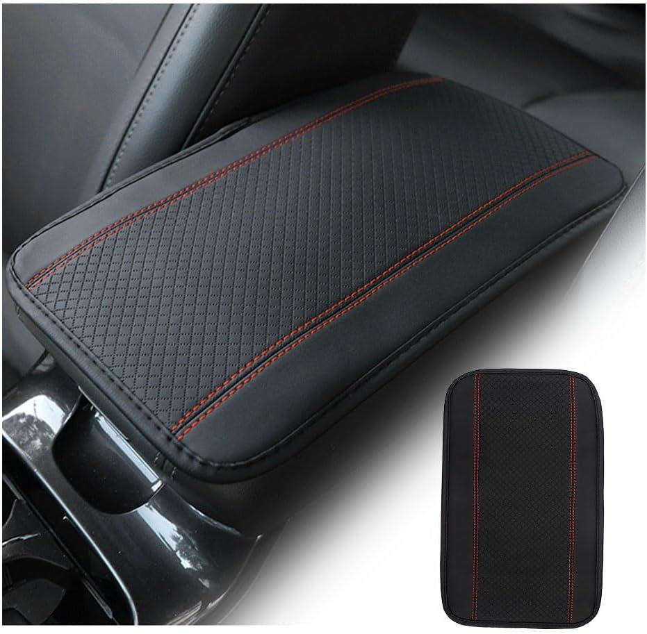 Center Console Cover,Leather Arm Rest Cover for Car for Protecting The Armrest Box and Improving Driving Comfort,Universal Car Interior Accessories Middle Console Covers