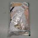 Abstract Mid Century Shower Curtain Boho Eucalyptus Leaves Botanical Black Geometric Lines Pattern for Minimalist Bathroom Decor Accessories Shower Curtain Set with 12 Hooks, 72x72 Inches