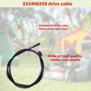 532406259 Drive Cable for Husqvarna Lawn Mower | 532406259 Replacement Drive Cable Compatible with Husqvarna 5521CM 7021P HU800 HU550 HU700 62522SH 16294