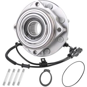 1BP01225AA Wheel Bearing and Hub Assembly Compatible with Front Ford F-250 Super Duty 2010-2005, F-350 Super Duty 2010-2005