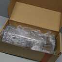 Lifewit 1 Gallon Drink Dispenser for Parties 2 Pcs, 4L Plastic Beverage Container with Stand for Juice/Tea/Soda & Lemonade, Clear Water Pitcher with Spigot for Mimosa Bar Hosting 39 x 16 cm/15x6"