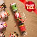 JOYIN 12 pcs Christmas No-Snap Party Favor, Xmas Nutcracker Design Funny Gifts for Kids Includes Party Hat, Jokes & Gifts, Christmas Table Decorations for Dinner Traditions Party Supplies