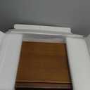 Knife Display Case, Knife Collection Display Holder with Glass Lid, 3-Layer Wooden Pocket Knife Case with Drawers