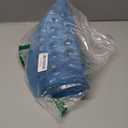 AmazerBath Bath Tub Mat, Medium Size 27.6 x 15 Inches Non-Slip Shower Mats with Suction Cups and Drain Holes, Bathtub Mats Bathroom Mats Machine Washable (Clear Blue)