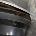 Partsam 4" Inch Round Truck Trailer Led Tail Stop Brake Lights Taillights Running Red and Amber Parking Turn Signal Lights, Sealed Dual Color Round Led Lights w/Miro-reflectors Flange Mount (2Pack)