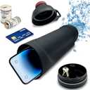 Diversion Water Bottle with 13.5oz Capacity - Ultimate Hidden Compartment for Travel, Beach, Car to Store Valuables like Jewelry, Cash, Money, Coins, Car Keys - Storage Home Security - Black