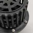 Water Pump Foot Valve Black PVC Low Pressure Flat Check Valve Black 1.5in 2in 2.5in 3in 4in Optional for Fluid Machine Industrial Garden(4in), Various Pumps And Accessories