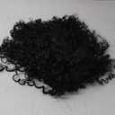 ANOGOL Hair Cap+ Black Curly Wigs for Black Women Wavy Mother Witch Wig Synthetic Movie Cosplay Costume for Halloween Party