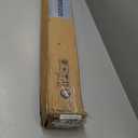 LUCKUP Cordless Bamboo Roman Blinds Shades for Indoor Windows-Blackout Room Darkening Roman Blinds with 6" Valance Cover Enhanced Privacy, 38" W x 64" H