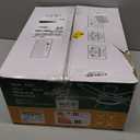 BYKISTOK 52" Flush Mount Ceiling Fan with Lights and Remote - Black Modern Ceiling Fan, Reversible and 5 Dual-Sided Blades, Low Profile Fan Light for Indoor Bedroom, Covered Patios