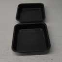 2-Pack 8x8 Square Cake Pan, Nonstick Brownies Square Cake Pan, 8 inch Square Baking Pan for Making Meat Dishes, Square Cake Pan for Beginners, Easy to Clean