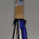 ITTAHO 14" Shower Squeegee for Glass Doors, All-Purpose Extendable Squeegee for Shower Glass with 2 Blades,Window Squeegee,Window Cleaner Tool for Shower Doors, Windows, Bathroom and Car Windshields (Blue)