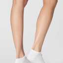 Nike Unisex Adult Everyday Cushioned Training No-Show Socks (6 Pairs) (Large, White/Black)