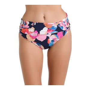 La Blanca Women's Mid Waist Sash Band Swimsuit Bottom 8