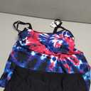 B2prity Tankini Swimsuits for Women Two Piece Bathing Suits Tummy Control Long Torso Tank Tops with Shorts, XL