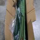 7' Silk Bird of Paradise Palm Tree w/Pot -Green