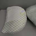 Pregnancy Pillow for Pregnant Women, Soft Pregnancy Body Pillow, Support for Back, Belly, HIPS, Legs, Maternity Pillow with Detachable and Adjustable Pillow Cover